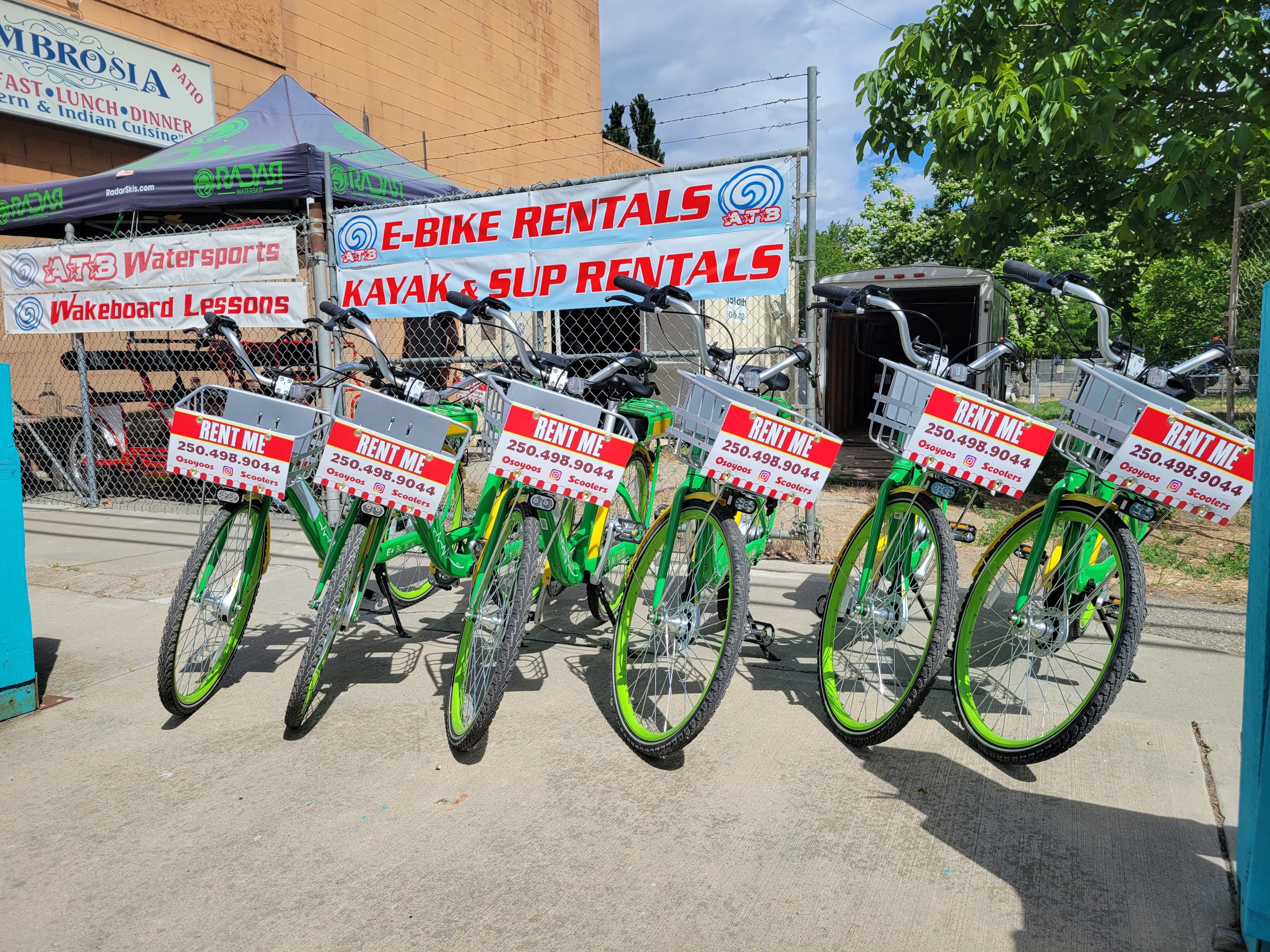 electric bikes, bicycles, bike rentals, e-bike, rentals, Osoyoos British Columbia, Canada